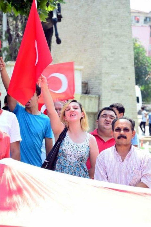 Denizlisporlu Taraftarlardan Terör Protestosu