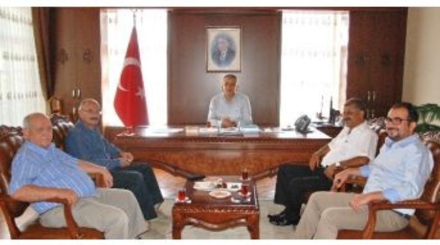 Pazarcı&rsquo;dan Silifke Kaymakamı Cinbir&rsquo;e Ziyaret