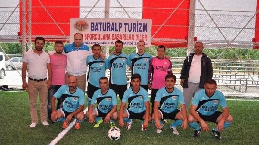 Korkuteli&rsquo;de Halı Saha Futbol Turnuvası Başladı