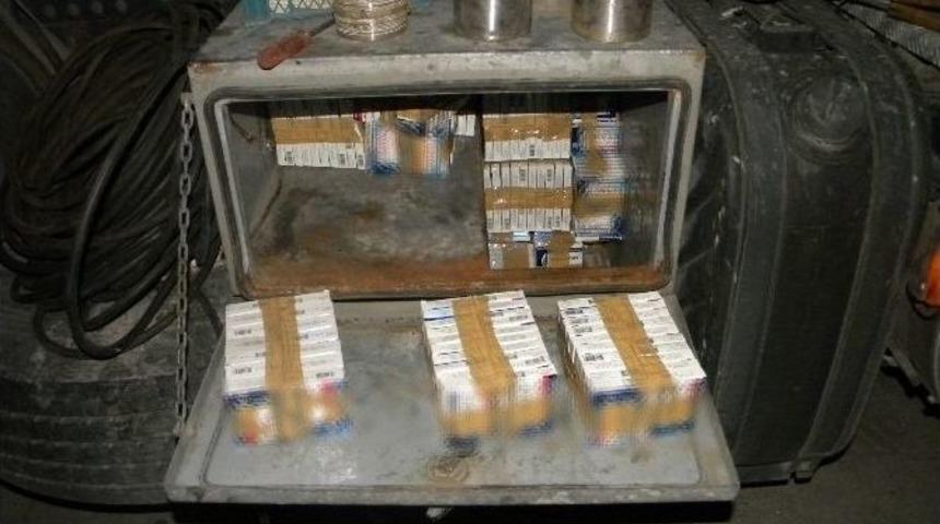 Hamzabeyli G&uuml;mr&uuml;k Sahası&rsquo;nda 76 Bin 120 Adet Ka&ccedil;ak İla&ccedil; Ele Ge&ccedil;irildi