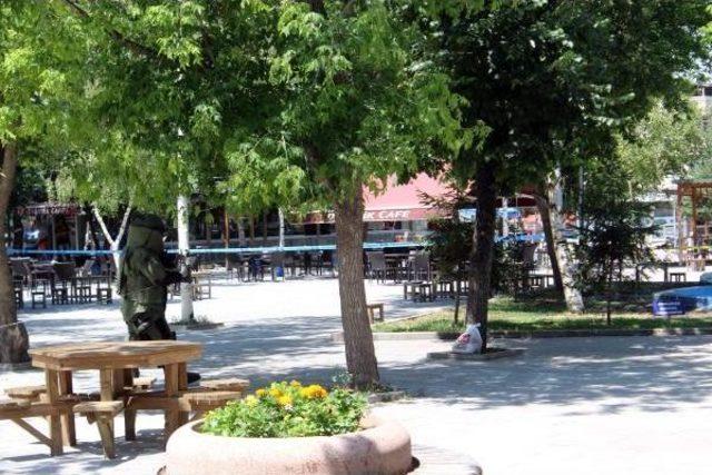 Parktaki Ş&uuml;pheli Poşetten &Ccedil;im Tohumu &Ccedil;ıktı 1