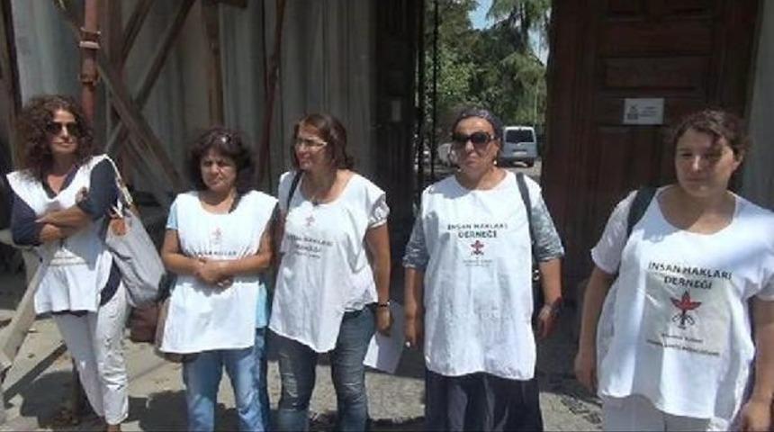 İhd'den İstanbul M&uuml;ft&uuml;l&uuml;ğ&uuml; &Ouml;n&uuml;nde Eylem