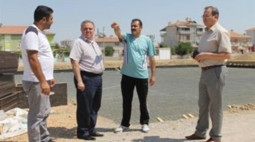 Milletvekili Şeker, Spor Yatırımlarını İnceledi