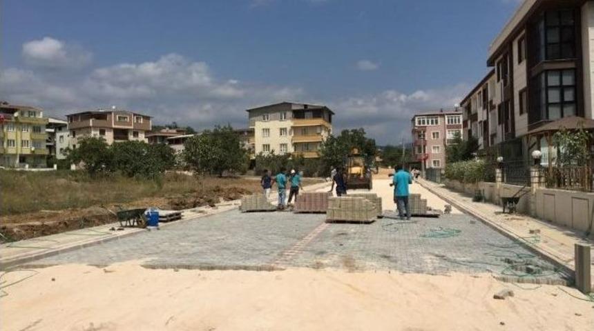 Orhangazi&rsquo;de Yol &Ccedil;alışmaları Devam Ediyor