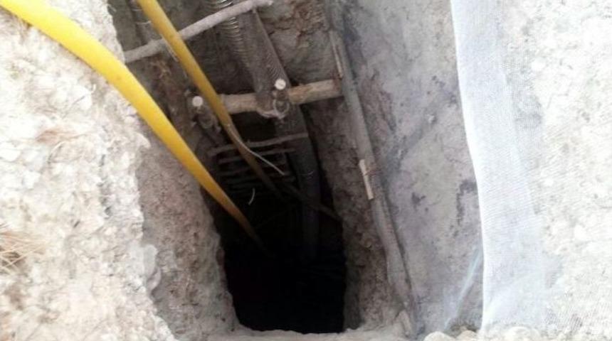 Sit Alanında 28 Metre Derinliğinde Ka&ccedil;ak Kazı Yaptılar