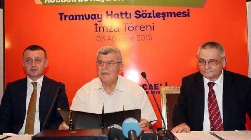 İzmit'te Tramvay Hattının Yapımına Başlanıyor