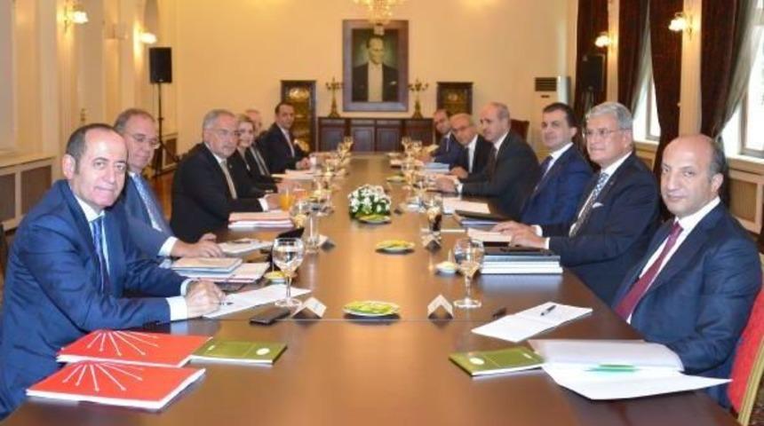 Ak Parti Ile Chp Heyetleri Son Kez Bir Araya Geldi