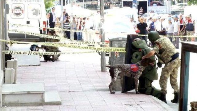 Erzurum da Ş&uuml;pheli &Ccedil;anta F&uuml;nyeyle Patlatıldı 3