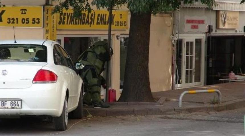 Patlatılan Ş&uuml;pheli &Ccedil;antadan Dosya &Ccedil;ıktı