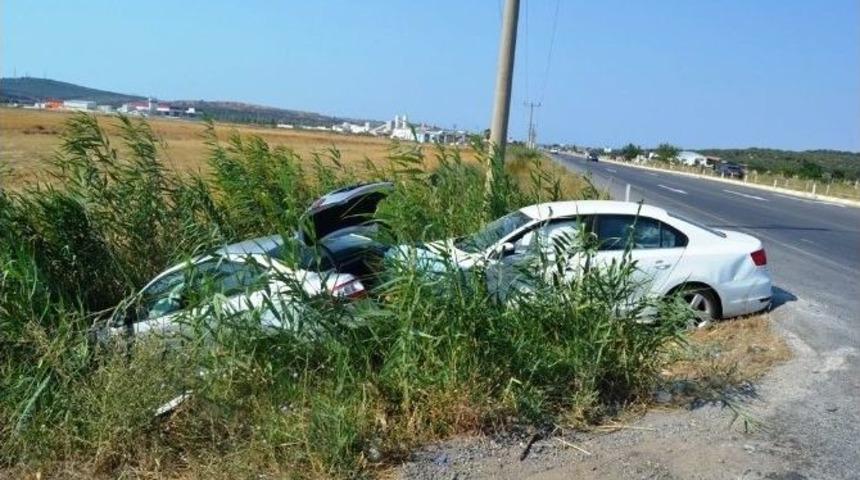 Ayvalık&rsquo;ta Trafik Kazası: 6 Yaralı