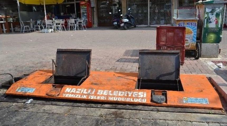 Yeraltı Konteynerleri Nazilli&rsquo;de B&uuml;y&uuml;k Beğeni Topluyor