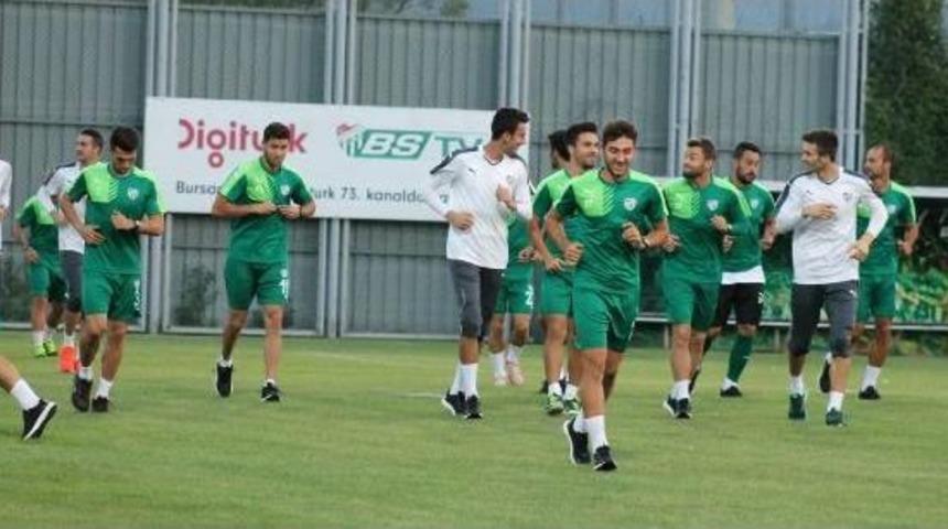 Bursaspor'da Galatasaray Ma&ccedil;ı Hazırlıklarına Başladı