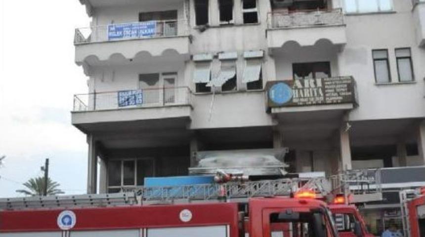 Oda Başkanının Annesini Yangında Komşuları Kurtardı