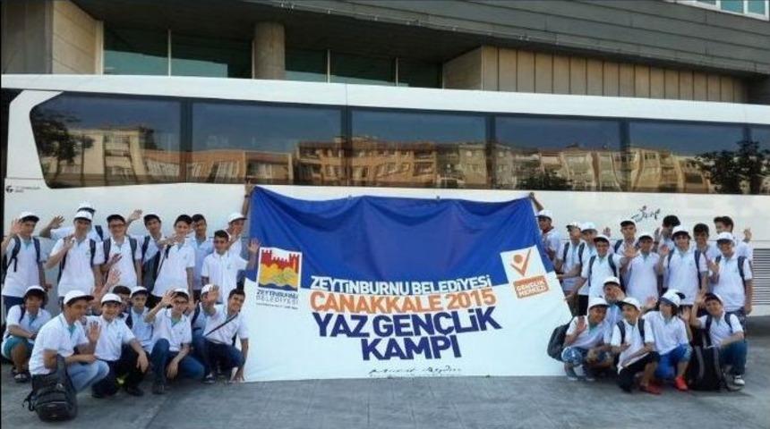 &Ccedil;anakkale Yaz Kampı Kafilesi Yola &Ccedil;ıktı