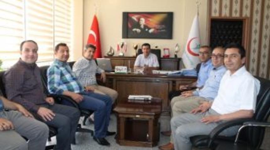 Aydın, Hastaneyi Ziyaret Etti