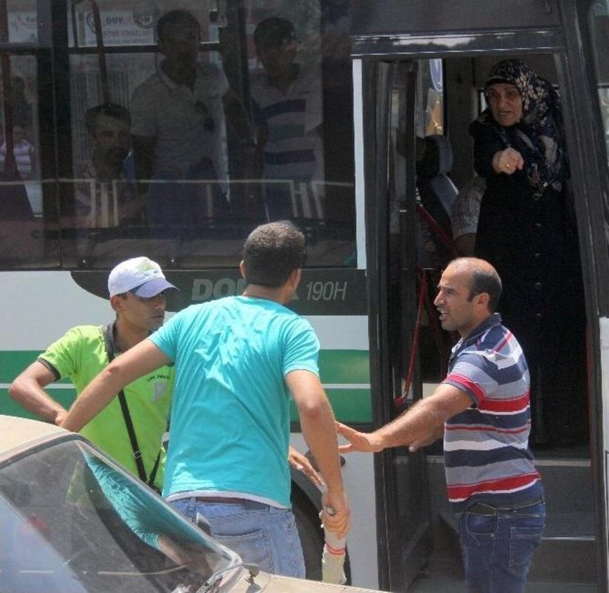 Şof&ouml;rle Tartışan Bı&ccedil;aklı Gen&ccedil;ten "2 Saat G&uuml;neş Yedim" Savunması