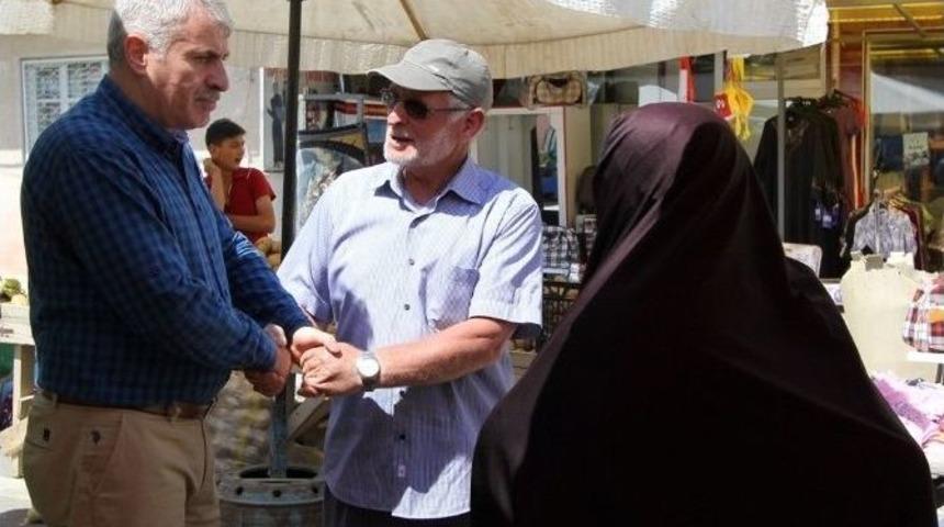 Belediye Başkanı Memiş&rsquo;ten Anket &Ccedil;alışması