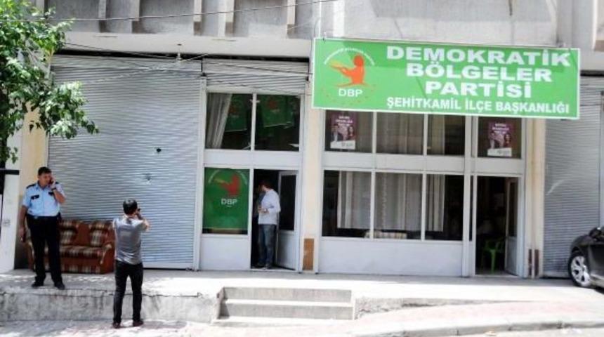 Gaziantep'te Dbp Binasına Silahlı Saldırı