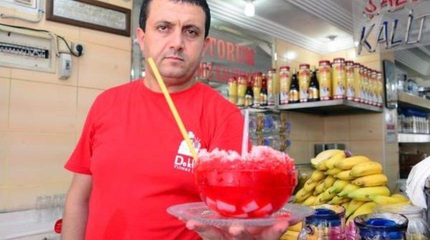 Adana'da Sıcakta Bici Bici Ile Serinliyorlar