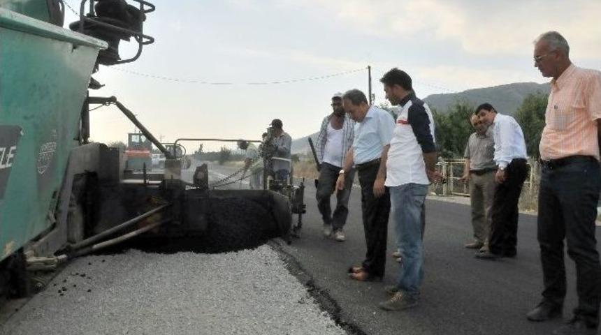 Akşehir Gazi Bulvarı&rsquo;nda Asfaltlama &Ccedil;alışmaları