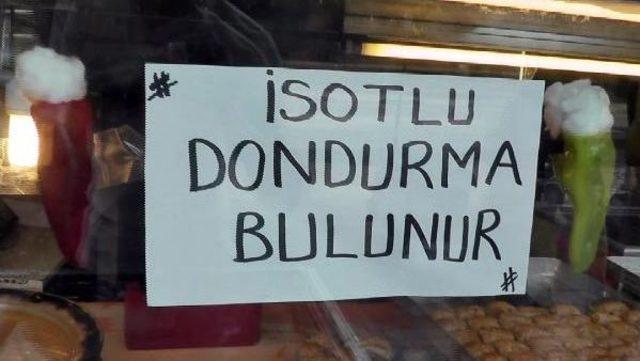 K&uuml;lah Yerine Acılı Biberde Dondurma 3