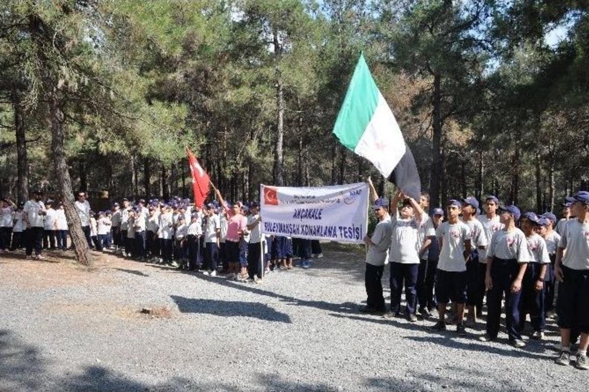 Başakşehir Belediyesi, M&uuml;lteci &Ccedil;ocukları İzci Kampında Ağırlıyor