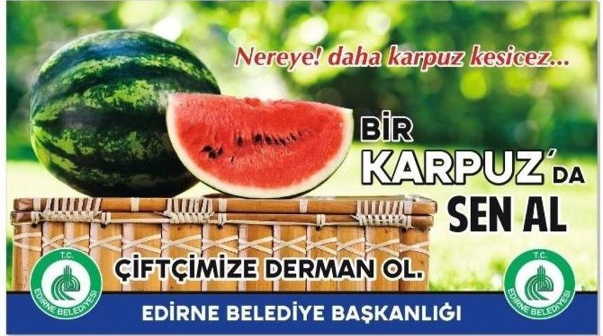 Stk&rsquo;lardan Karpuz Kampanyasına Destek