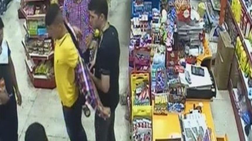 Polise Patlayıcı Attı, Markette &Uuml;zerini Değiştirirken Yakalandı