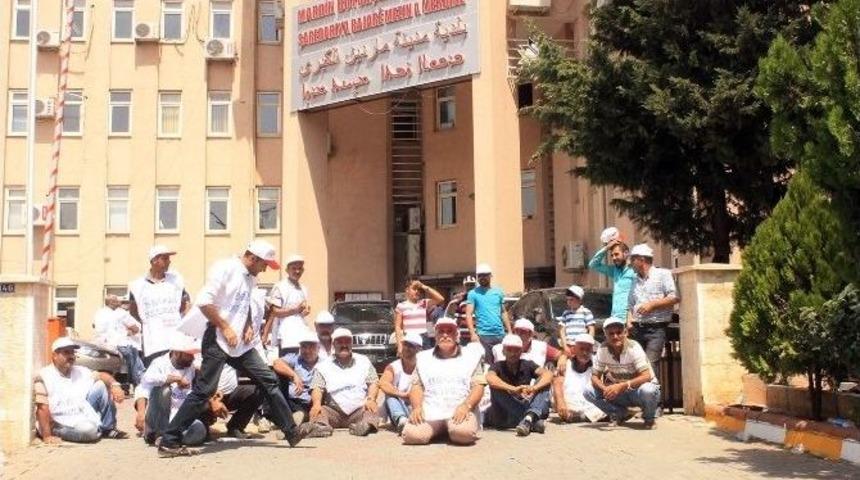 İşten &Ccedil;ıkarılan Temizlik İş&ccedil;ileri Eylem Yaptı
