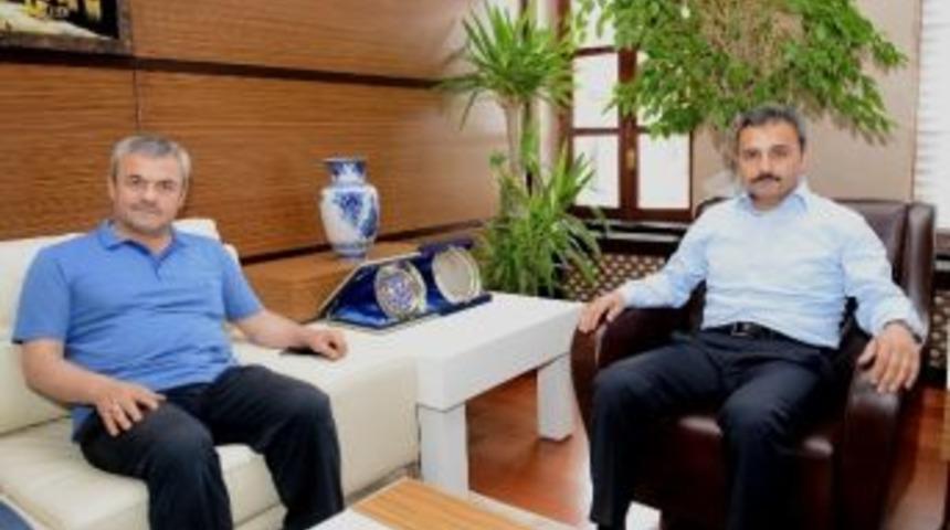 &Uuml;nal&rsquo;dan Başkan K&uuml;lc&uuml;&rsquo;ye Ziyaret