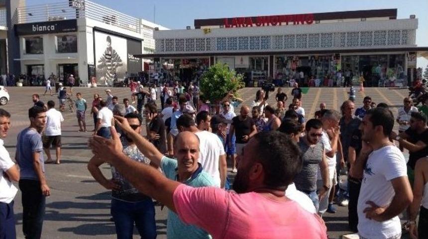 Antalya&rsquo;da Marka Operasyonu Gerginliği