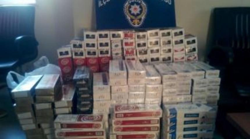 Bin 600 Paket Ka&ccedil;ak Sigara Ele Ge&ccedil;irildi