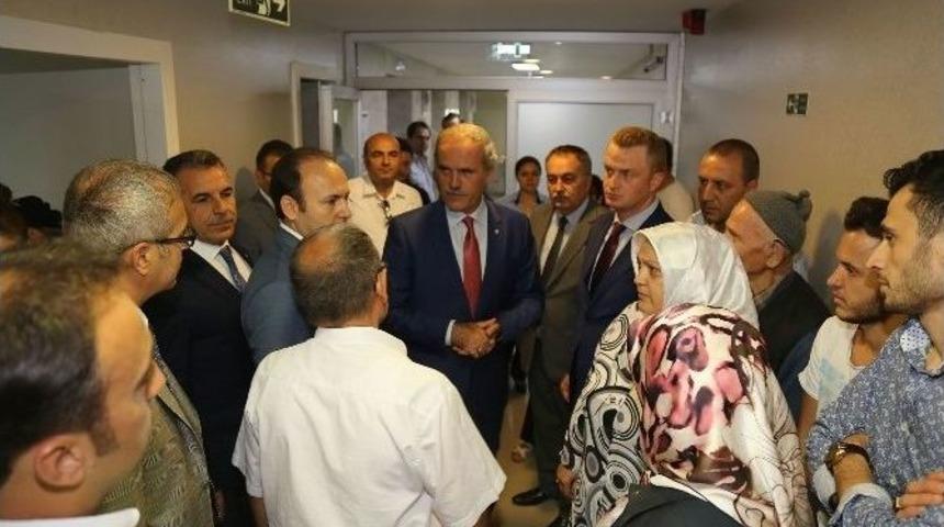 Bı&ccedil;aklanan Zabıta Memuru Sağlığına Kavuşuyor