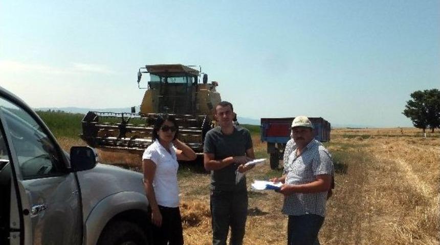 Beyşehir&rsquo;de Hasat D&ouml;neminde 140 Bi&ccedil;erd&ouml;ver Denetlendi