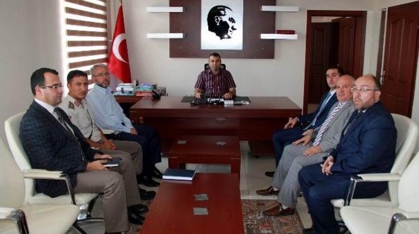 M&uuml;ft&uuml; Şahin G&uuml;ven B&uuml;nyan İl&ccedil;e M&uuml;ft&uuml;l&uuml;ğ&uuml;n&uuml; Ziyaret Etti