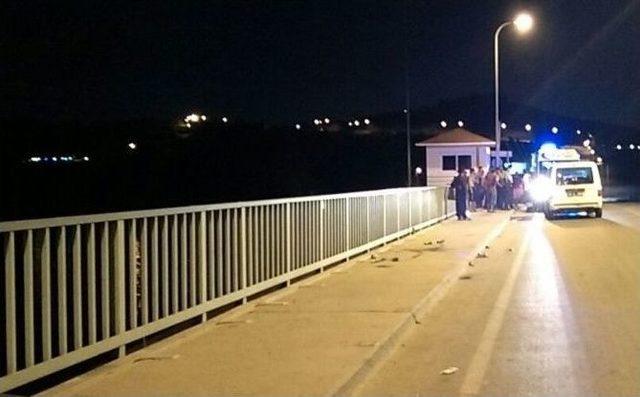 Köprüden Göle Düşen Kadını Vatandaşlar Kurtardı 1