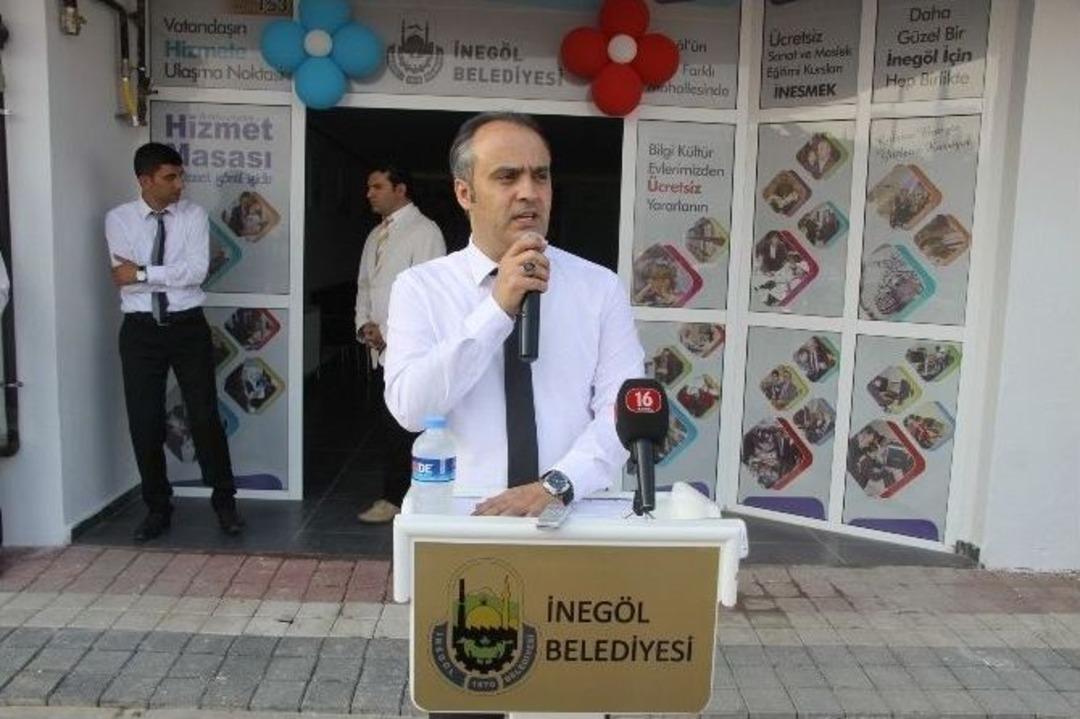 İneg&ouml;l Belediyesi&rsquo;nden Mahallelere İrtibat Noktası