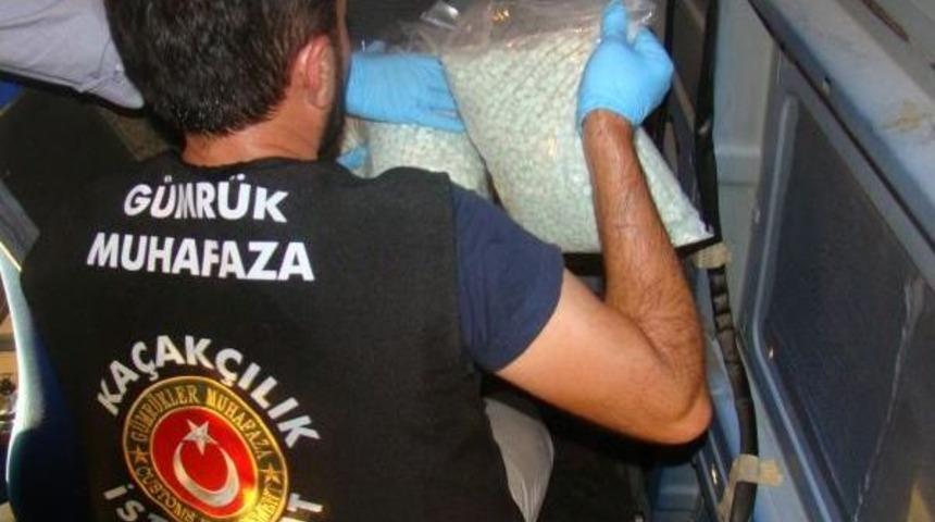 Kapıkule&rsquo;De 66 Kilo Ecstasy Hap Ele Ge&ccedil;irildi