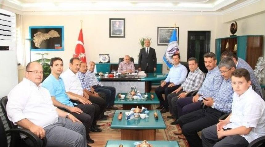 Ekrem Erdem&rsquo;den Erzincan Belediyesine Ziyaret