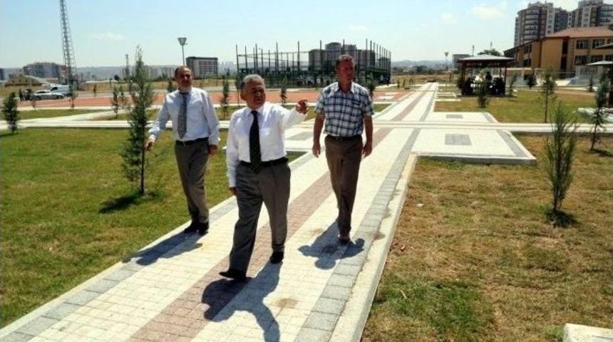 Melikgazi Belediyesi Kaykay Parkı İnşa Ediyor