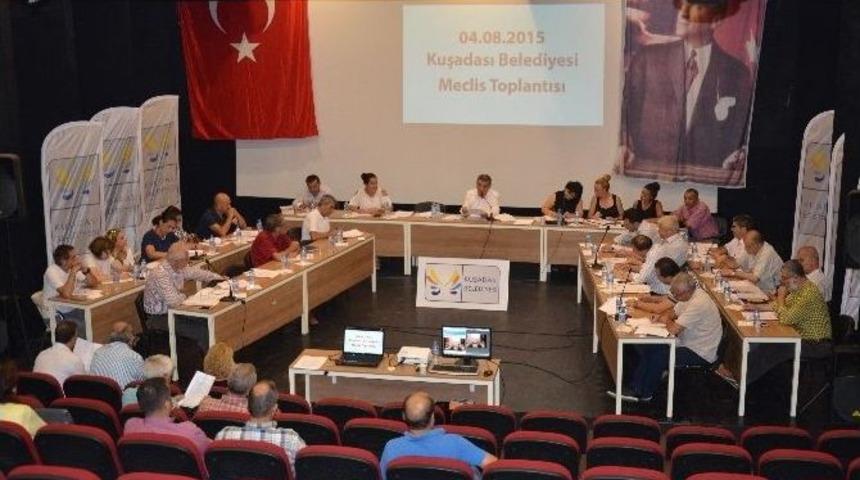 Kuşadası Belediye Meclisi Ağustos Ayı Toplantısı Yapıldı