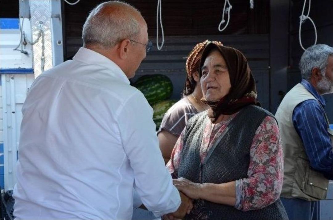 Chp&rsquo;li &Ccedil;akır&ouml;zer &Ccedil;ift&ccedil;ilerin Sorunlarını Dinledi