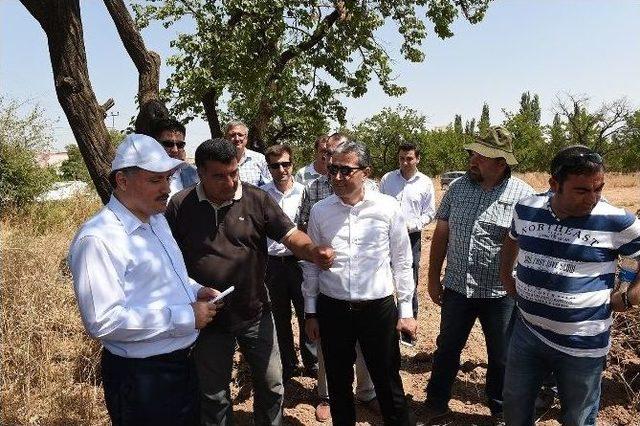 Başkan Çakır Jeolojik Harita Çalışmalarını Yerinde İnceledi