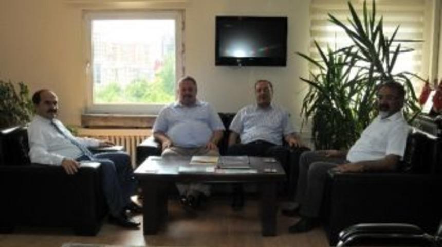 Kayseri Osb Y&ouml;netim Kurulu Başkanı Tahir Nursa&ccedil;an&rsquo;dan Bilim, Sanayi Ve Teknoloji İl M&uuml;d&uuml;rl&uuml;ğ&uuml;ne Ziyaret