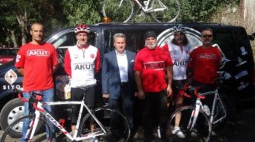 Fay Hattında Bin 500 Kilometre Pedal &Ccedil;evirecekler