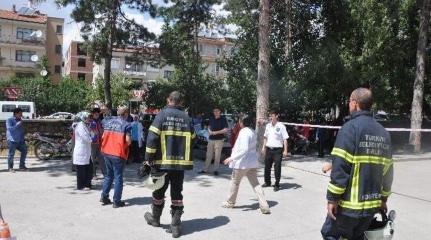 Sandıklı Devlet Hastanesi&rsquo;nde Yangın Tatbikatı