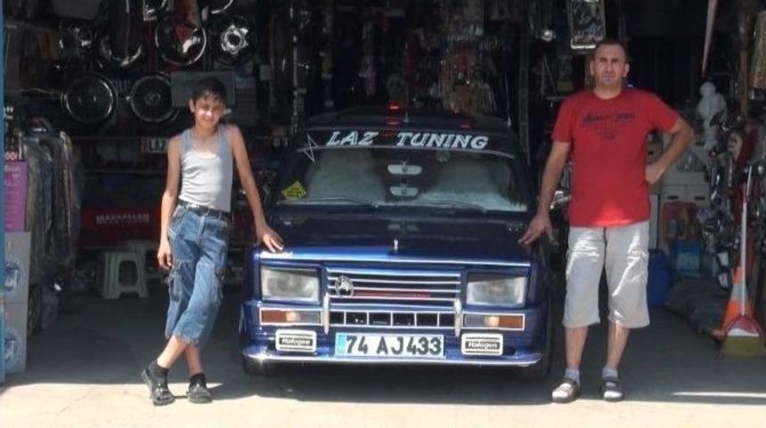 Debriyajla &Ccedil;alışan, El Freni İle Duran Otomobil Yaptı