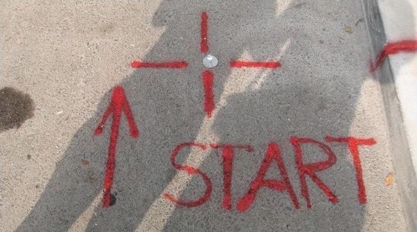 Mersin&rsquo;deki Koşu Maratonu İ&ccedil;in &Ccedil;ivi &Ccedil;akma T&ouml;reni Yapıldı