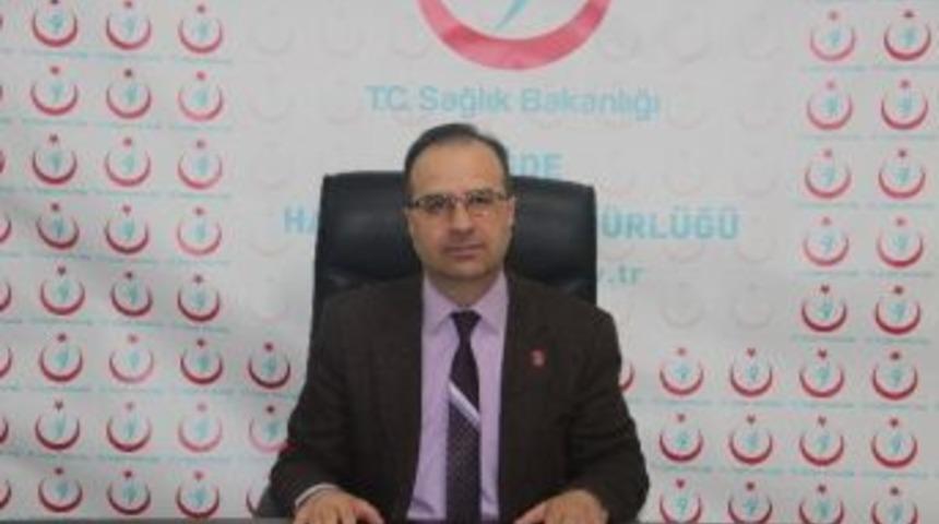 Niğde Halk Sağlığı M&uuml;d&uuml;r Vekili Dr. Ertan Değirmencioğlu;