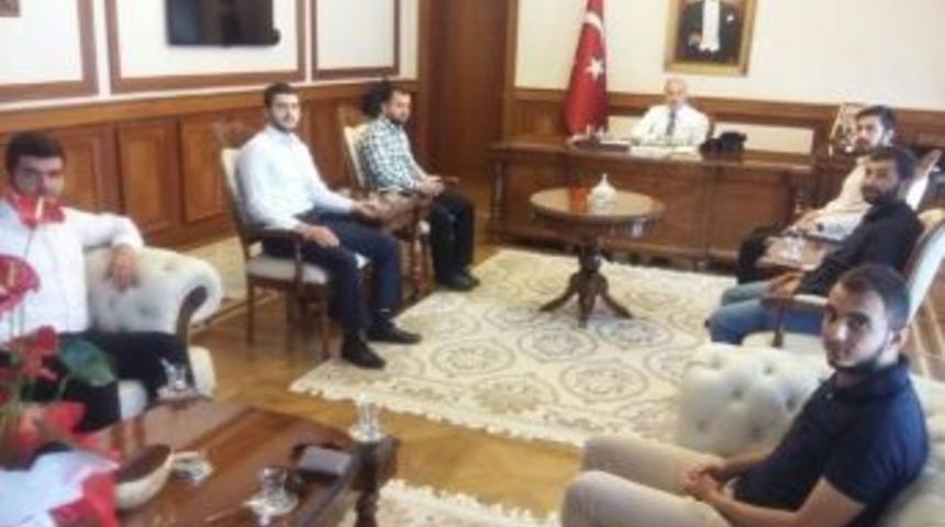 Mttb&rsquo;den Vali Kam&ccedil;ı&rsquo;ya Ziyaret